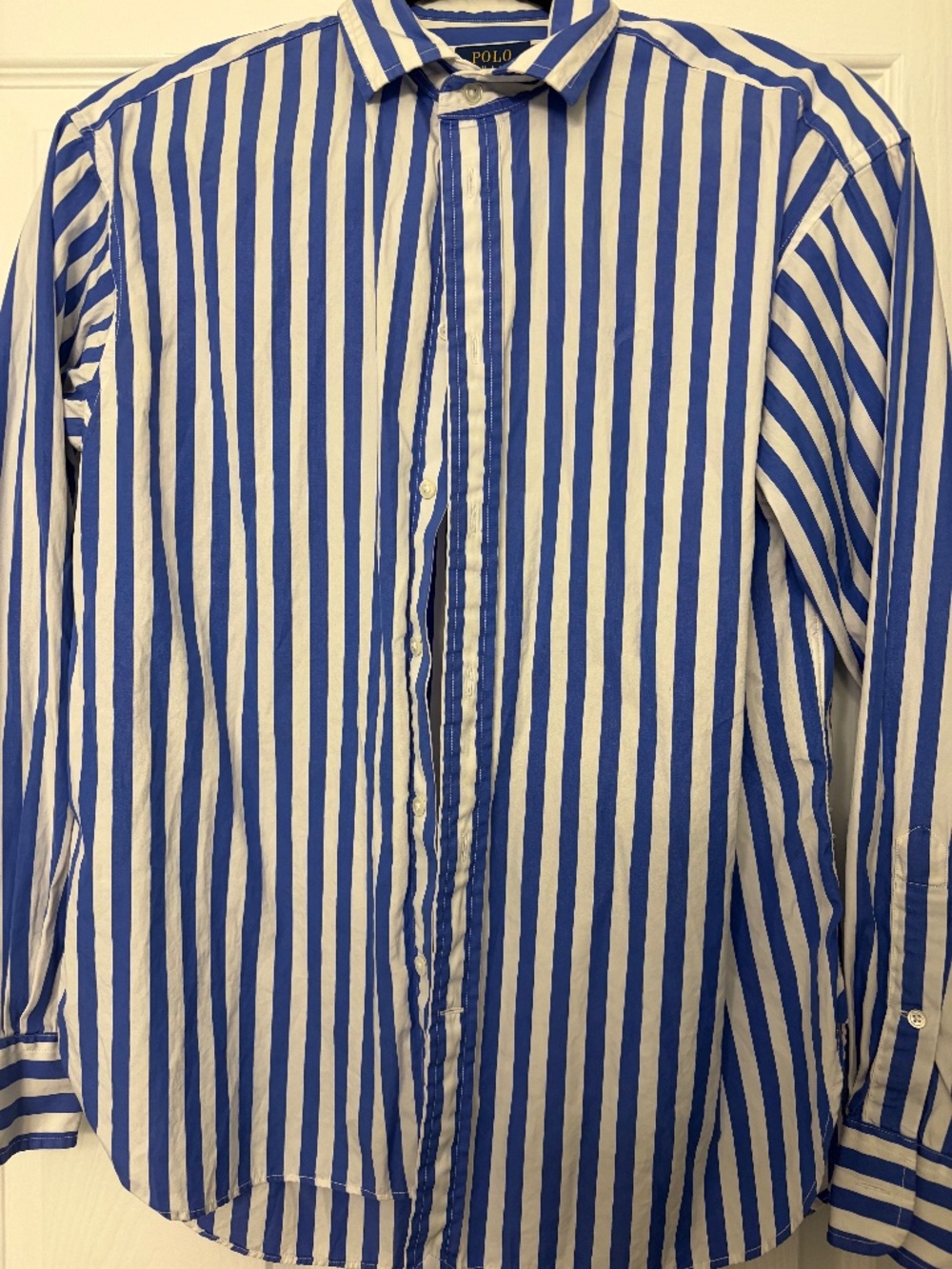 Polo Ralph Lauren Blue & White Button Up
